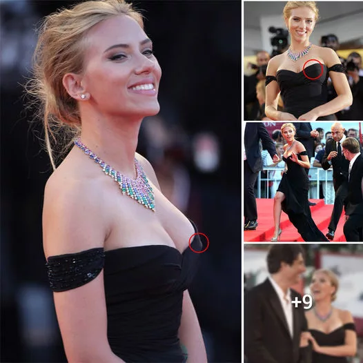 “Jaw-dropping Look: Scarlett Johansson’s Off-the-Shoulder Gown at Under The Skin Premiere”